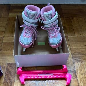 Softec by Jackson Girls Adjustable Ice Skates US 7J-11J